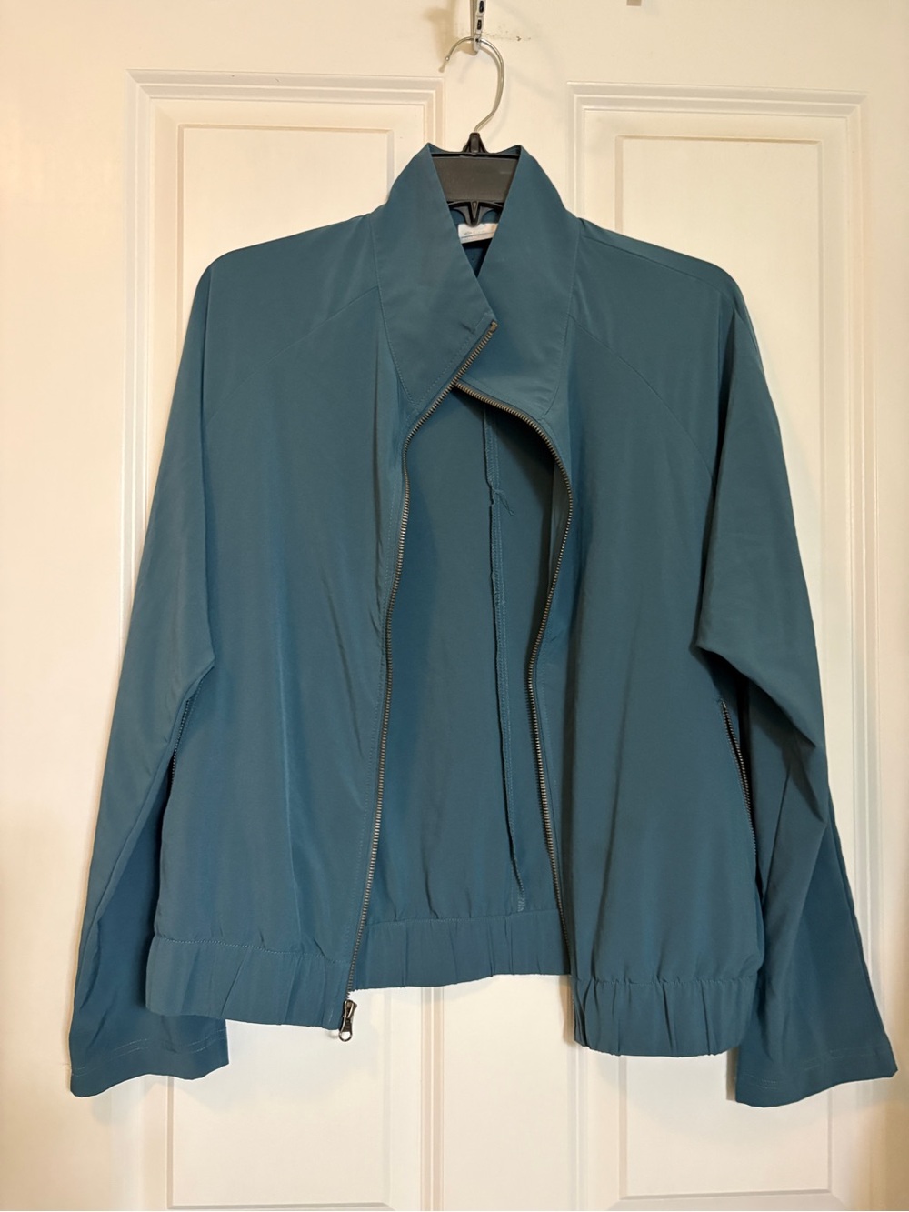 Women’s Columbia Teal Blue Lightweight Zip-Front Jacket